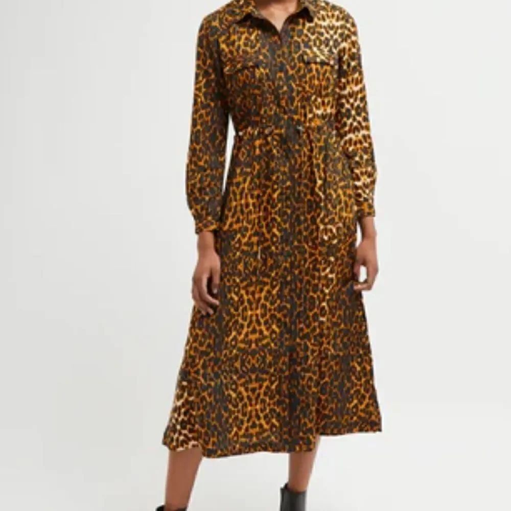 French Connection Leopard Dress Women’s Size 10